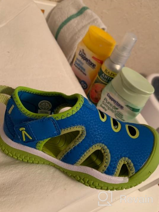 img 1 attached to 👟 Stylish KEEN Kids Stingray Sandals - Perfect Toddler Boys' Shoes and Sandals review by Ryan Gilliam