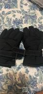 img 1 attached to Winter Running Snowboard Outdoor Mittens: Boys' Essential Accessories for Cold Weather Activities review by Brian Rogers