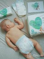 img 1 attached to Pampers Pure Protection Disposable Baby Diapers Size 3, Mega Pack - 27 Count, Hypoallergenic and Unscented (Old Version) review by Aneta Laskowska ᠌
