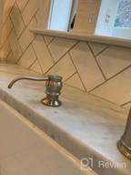 img 1 attached to Upgrade Your Kitchen With GICASA'S Sleek Built-In Soap Dispenser In Brushed Nickel Brass Finish review by Cameron Rosa