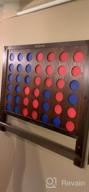 img 1 attached to Jumbo 4 In A Row Game With Coins - Wall-Mounted Giant Connect Four By GoSports review by Dawn Jackson