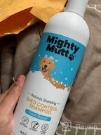 img 1 attached to Mighty Mutt Hypoallergenic De-Shedding Dog Shampoo 16 Oz - Reduce Shedding, Clean & Nourish Fresh Breeze Scent review by David Vargas