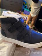 img 1 attached to UGG Kids' Rennon II Sneaker, Charcoal, Size 11 - Little Kid's Exclusive Footwear review by Justin Puranik