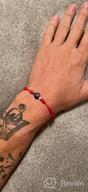 img 1 attached to Red String Amulet Bracelet For Women Men Boys & Girls - Tarsus Evil Eye 7 Knot Lucky Adjustable review by Mitch Wright