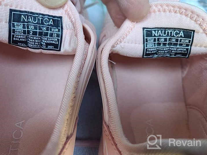 img 1 attached to Nautica Kids Lace Up Sneaker: Comfortable 👟 Running Shoes for Little and Big Boys and Girls review by Amanda Brown