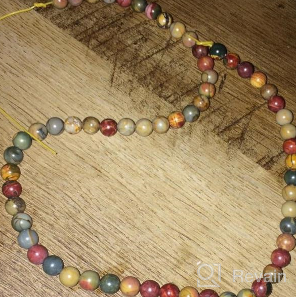 img 1 attached to 10Mm Orange Natural Gemstone Beads For Jewelry Making - Crystal Energy Stone Healing Power review by Jason Cartwright