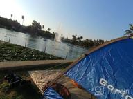 img 1 attached to Stay Cool At The Beach With Gorich 3-4 Person Pop Up Beach Tent - UPF 50+ Sun Protection, Cabana Style Shelter, And Simple Setup review by Ryan Carter