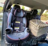 img 1 attached to Premium Black Extra Large Dog Seat Cover For Full Size Trucks And Large SUVs - 4Knines Without Hammock And Middle Seat Belt Capable - USA Company review by Matthew Harris