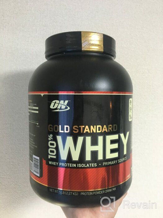 img 1 attached to Optimum Nutrition's Vanilla Ice Cream Gold Standard Whey Protein Powder, 2lb - May Vary in Packaging review by Anastazja Syrvetnyk ᠌