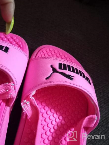 img 1 attached to PUMA Backstrap Sandal Unisex Toddler Girls' Shoes review by Rachel Simmons