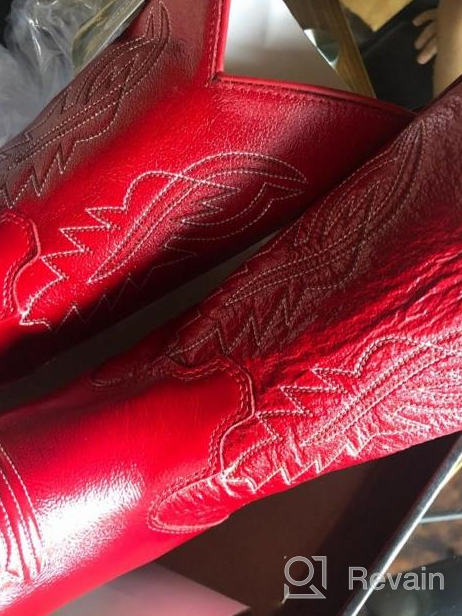 img 1 attached to Unisex Toddler Western 👢 Boot - Old West Cowboy Style review by Kenny Sanchez