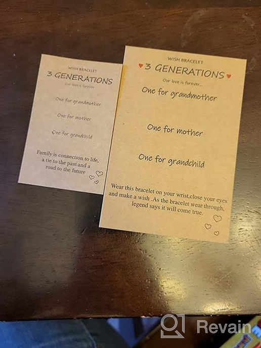 img 1 attached to 👵 Generational Tarsus Bracelets: Meaningful Grandma Gifts for Granddaughters, Mothers, and Grandmothers - Ideal Jewelry for Grandmother, Mother, and Granddaughter review by Sabrina Geppert