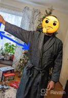 img 1 attached to Cotton Bathrobe with Pockets by 🛀 SIORO - Comfortable Loungewear for All-day Relaxation review by Chris Floyd