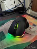 img 1 attached to 🖱️ Unleash Your Gaming Potential with the ASUS ROG Chakram Wireless Aura Sync RGB Gaming Mouse – Featuring Optical Sensor and 16000 DPI review by Ada Wodarczyk ᠌