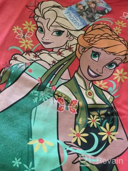 img 1 attached to 🎿 Disney Frozen T-Shirts for Girls - Set of 3 review by Eric Krull