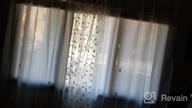 img 1 attached to Melodieux Grey Semi Sheer Curtains 84 Inches Long For Living Room - Linen Look Bedroom Rod Pocket Voile Drapes, 52 By 84 Inch (2 Panels) review by Steven Doty