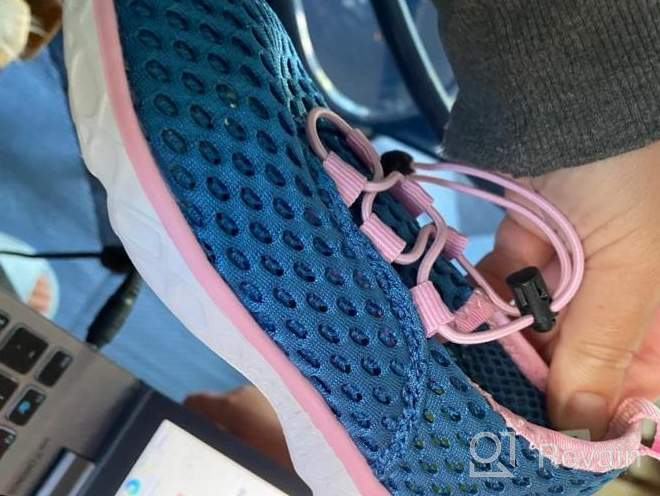 img 1 attached to 👟 Kids' STQ Athletic Water Sneakers for Summer Girls' Shoes review by Ashley Cook