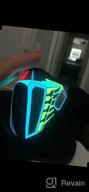 img 1 attached to Light Up Your Look With CYB LED Rave Mask: Sound Activated For Music Festival, Party EDM & Halloween (Transformer) review by Matt Morrison