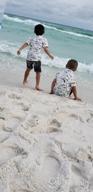 img 1 attached to Vibrant Hawaiian Flamingos: Button Sleeve Tropical Boys' Tops, Tees & Shirts review by Robert Corral