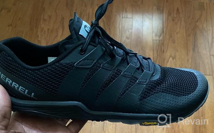 img 1 attached to Men's Black Merrell Trail Glove Sneaker: Perfect Footwear for Trail Running review by Srinivasan Bennett