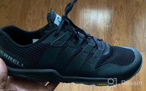 img 5 attached to Men's Black Merrell Trail Glove Sneaker: Perfect Footwear for Trail Running