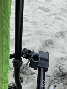 img 5 attached to Heavy Duty Portable Camping Chair With Innovative STRONGBACK Low Gravity Lumbar Support - Beach Ready!
