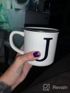 img 1 attached to Personalized Miicol Monogram Coffee Mug With Gold Initials For Home And Office Use - Perfect Gift For Friends And Family (Letter A) review by Bryan Cavalcante