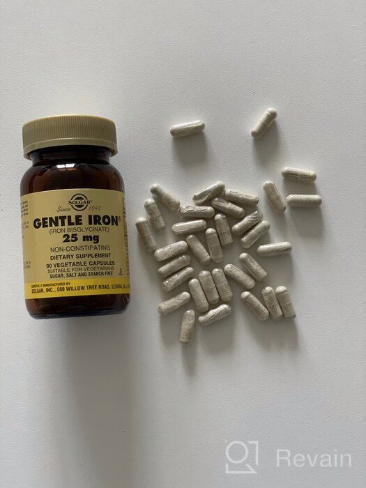 img 2 attached to Gentle Iron (Iron Bisglycinate) Caps, 25 mg, 90 Pieces review by Gabi Konieczna ᠌