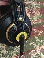 img 2 attached to AKG K240 Studio Professional Headphones Bundle with Hard Shell Case - Superior Sound and Protection (2 Items) review by Pornthip Pornthip ᠌