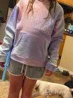 img 1 attached to adidas Girls' Gradient Fleece Hooded Pullover review by James Prizgint