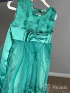 img 1 attached to Pageant Princess Wedding Prom Ball Gown Dresses, FKKFYY 2-10T review by Jim Chick