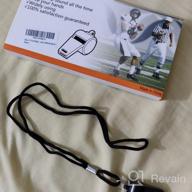img 1 attached to Get Heard On The Field: Hipat Sports Whistles With Lanyard - Bulk Pack For Coaches, Referees, And Officials review by Robert Chandrasekar