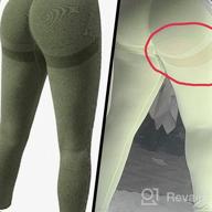 img 1 attached to High-Waist Yoga Leggings With Tummy Control And Ruched Booty - Women'S Butt Lift Workout Pants Set review by Jeremy Adams