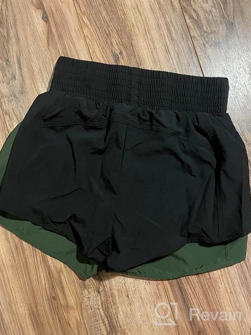 img 1 attached to Get Active In Style With BMJL Women'S High Waisted Sporty Shorts – Perfect For Running, Gym And More! review by David Hansen