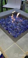 img 1 attached to 10 Pounds Cobalt Blue Recycled Fire Glass For Natural Or Propane Fire Pit, Gas Log Sets - Mr. Fireglass review by Brian Thao