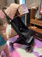 img 2 attached to Stroller Xiaomi MITU Baby Folding Stroller, white review by Ojasvi Shahas ᠌