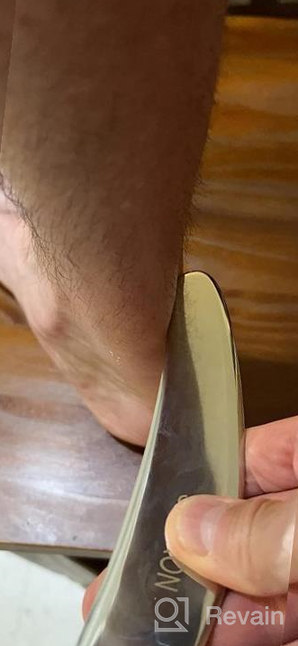 img 1 attached to STICKON C-Shaped Gua Sha Scraping Massage Tool - Premium Stainless Steel IASTM For Soft Tissue Mobilization review by Josh Nat