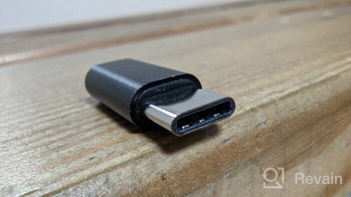 img 1 attached to MicroUSB adapter (F) - Type-C (M) GSMIN Cay (Black) review by Alexander Bambang ᠌