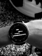 img 2 attached to 📱 Renewed Samsung Galaxy Watch (42mm) Smartwatch (Bluetooth) Compatible with Android/iOS - SM-R810 International Version - No Warranty, Rose Gold Color review by Ada Seweryniak ᠌