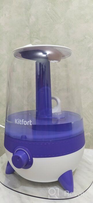 img 2 attached to Kitfort KT-2828-3 Aromatization Air Humidifier, Turquoise White review by Micha Banasiewicz ᠌