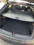 img 1 attached to Tesla Model Y Cargo Cover: Retractable Waterproof Rear Trunk Shade For Luggage Security And Privacy - Compatible With 2020 To 2022 Models (Manufactured Before June 2022) review by Lenny Sullivan