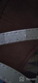 img 6 attached to Готовы к лету: женские рыбацкие гладиаторские сандалии с переплетающимся дизайном через стопу.