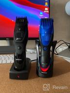 img 1 attached to Panasonic ER-GB42-K Cordless Men's Beard Trimmer: Precise 🧔 Dial, 19 Length Settings, Rechargeable Battery, and Washable - Black review by Ada Niewiadomska ᠌