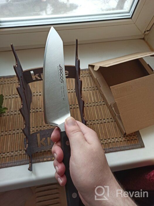 img 3 attached to Arcos Manhattan Santo Knife, 19 cm blade review by Stanislaw Gorka ᠌