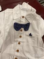 img 1 attached to Cute Summer Dress Shirts for Little Boys: Mud Kingdom Short Sleeve Collection review by Bryant Randolph