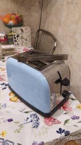 img 7 attached to Kitfort toaster KT-2014-3, red