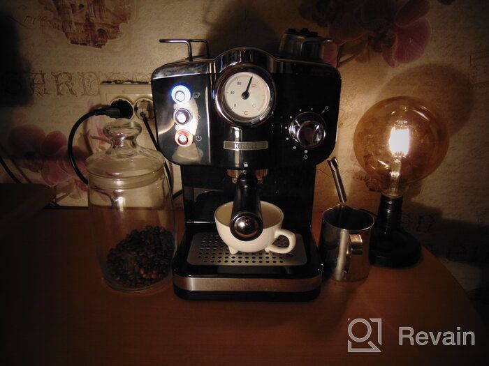 img 1 attached to Coffeemaker Kitfort KT-739, black review by Stanisaw Borowski ᠌