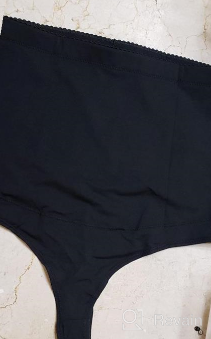 img 1 attached to Tummy Control Shapewear For Women - Eleady Thong Panties Slimmer Body Shaper Butt Lifter review by Richard Mangum