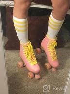 img 1 attached to Leotruny 3 Pairs Over The Calf Tube Socks review by Angie Wooten