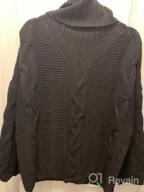 img 1 attached to Women'S Turtleneck Pullover Sweater Knit Top - Long Sleeve Casual Knitted Jumper review by Roberta Gonia